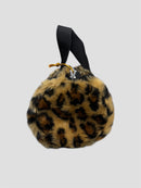 Leopard Hand bag(Brown)
