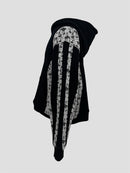 Lace heavy weight pullover(Black)