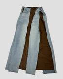denim docking over slacks