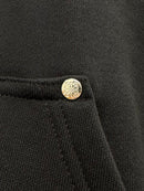 Lace heavy weight pullover(Black)