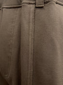 Line lace wide sweat pants(Coffee)