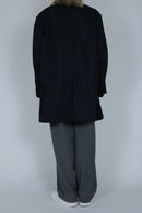 Big collar over size coat