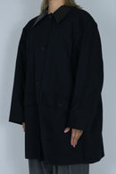 Big collar over size coat